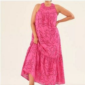 anthropology maxi dress